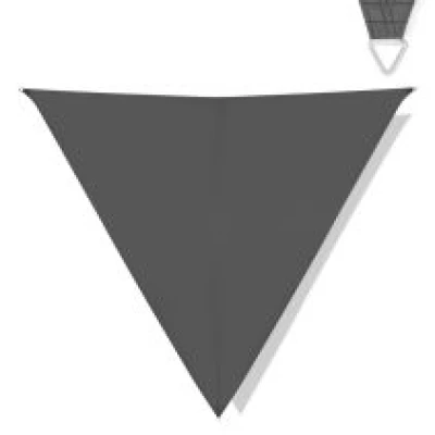 Sluneční plachta Triangle - Premium - ∆ 360 cm - Voděodolná | Grey