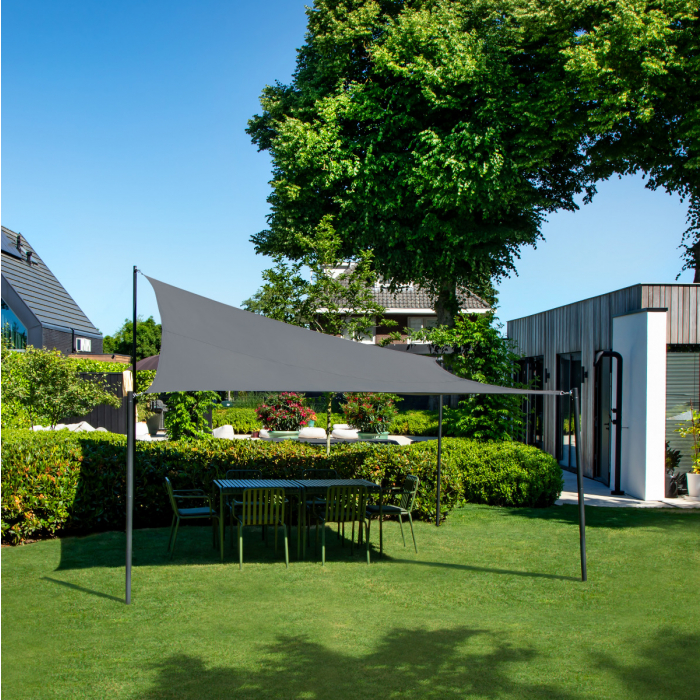 Shade Sail Square – Premium – 360×360 cm – Water resistant | Grey
