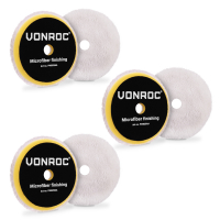 Microfiber Polishing Pads | Ø150mm – 3 pcs