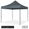 Nůžkový párty stan - Prémium Easy-Up - 3x3 m | Šedý