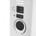 Konvektorový ohřívač - 2000 W - Bílý | Turbo ventilátor a 3 nastavení ohřevu