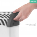 Konvektorový ohřívač - 2000 W - Bílý | Turbo ventilátor a 3 nastavení ohřevu