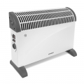 Konvektorový ohřívač - 2000 W - Bílý | Turbo ventilátor a 3 nastavení ohřevu