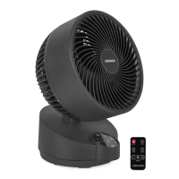 stolní ventilátor breeze velmi tichý 3 nastavení rychlosti ?erný v?etn? dálkového ovládání-af501ac-hlavní-VONROC
