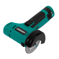 Cordless Angle Grinder 12V | Incl. Battery, USB-C Cable, and Cutting disc