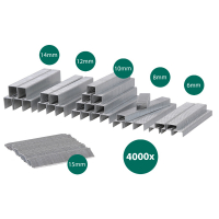 Staples and nails for electric tacker | 4000 pcs