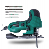Přímočará pila 550W | Ergonomická hlavňová rukojeť - Včetně 5 pilových listů