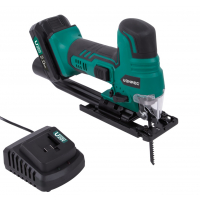 Přímočará pila 20V - 2,0Ah - Ergonomická rukojeť | Včetně baterie a rychlonabíječky