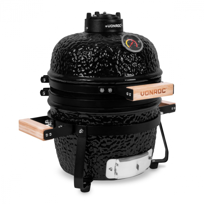Gril Kamado s grilovací plochou 13 palců - Ø27 cm | S podstavcem a krytem proti dešti main product photo
