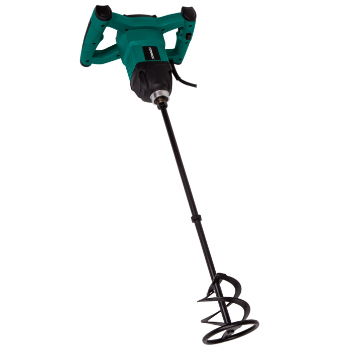 Míchadlo barev / cementu 1200W s 2dílnou šlehací metlou a pozvolným startem main product photo